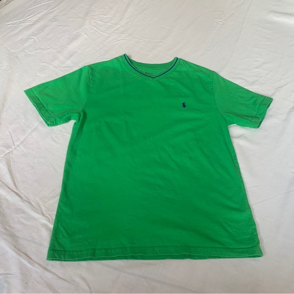 POLO RALPH LAUREN GREEN BABY TEE - Picture 1 of 3